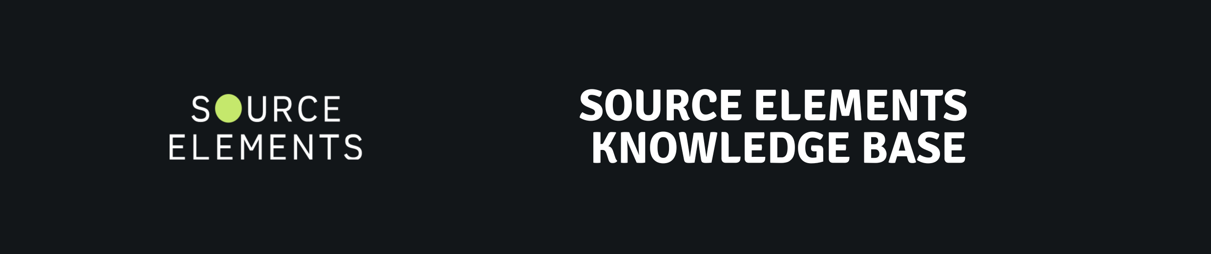 Source Elements KB